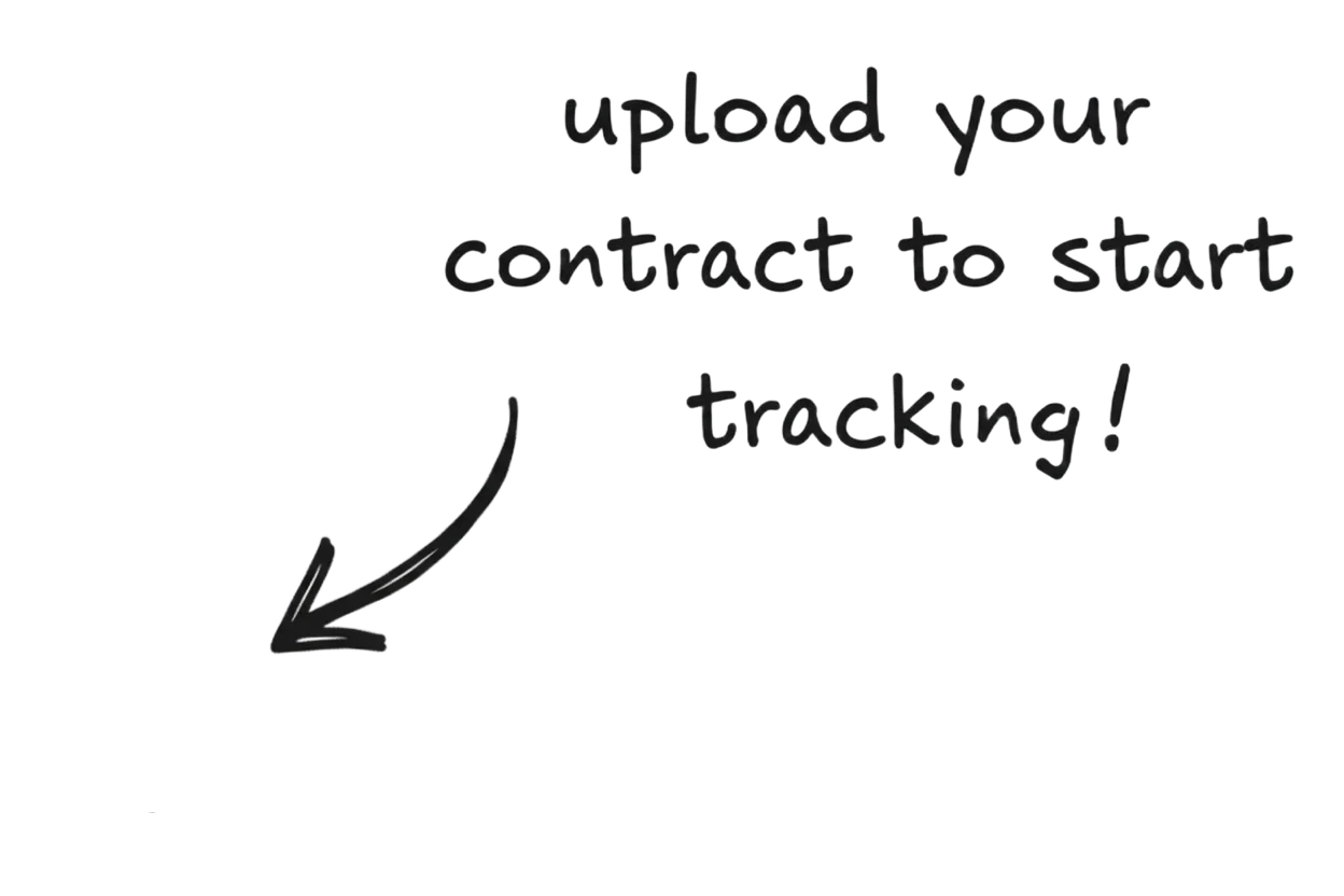 Arrow pointing to the dropzone